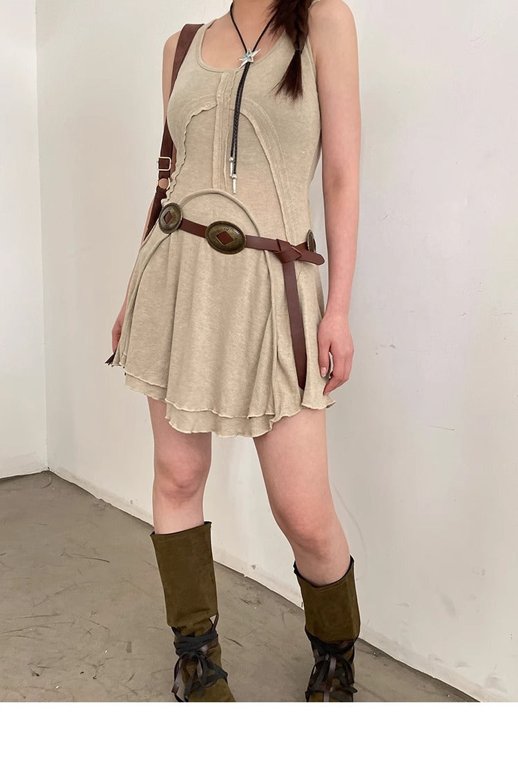 Women’s Faux Leather Western Concho Belt