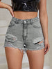 High Rise Denim Women Shorts