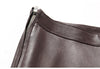 Women’s Flared Leather Pants High Waisted Cropped
