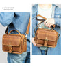 Men’s Genuine Leather Chest Crossbody Bag