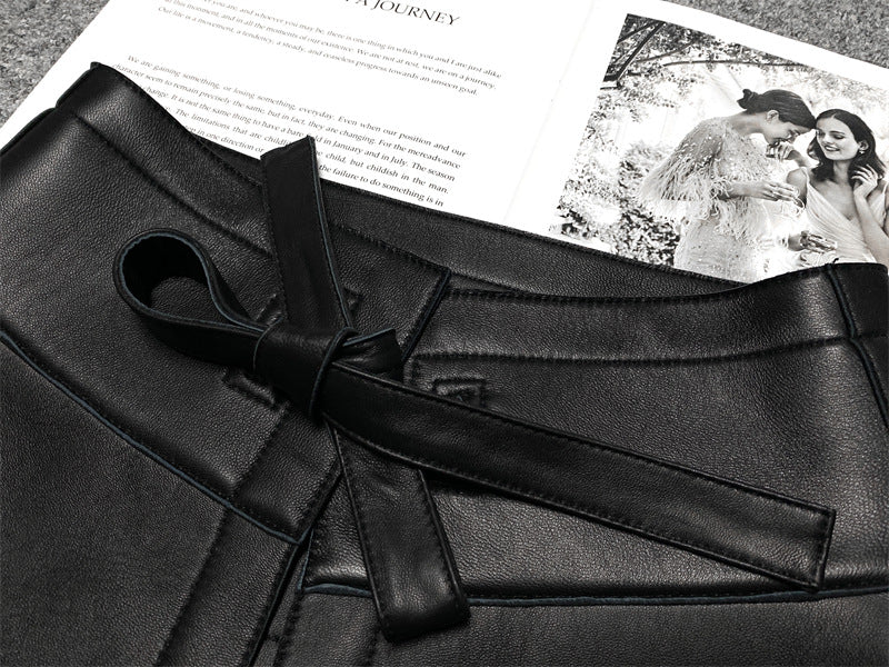 Leather Waist Belt for Women Slimming Wide Corset Style