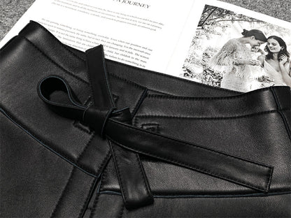 Leather Waist Belt for Women Slimming Wide Corset Style