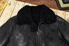 Shearling Jacket Leather Aviator Jacket for Men