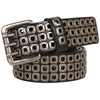 Studded Leather Belts with Rivets Western Cowboy
