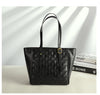 Woven Leather Tote Bag for Women Large Capacity