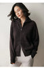Warm Zip Wool Cashmere Cardigan Jacket Top 3 M