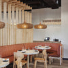 Scandinavian Wood Pendant Light Ceiling Lamp & Modern Farmhouse Chandelier