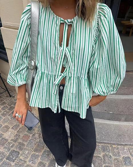 Women Puff Sleeve Shirt