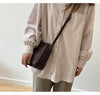 Genuine Leather Crossbody Messenger Bag for Women