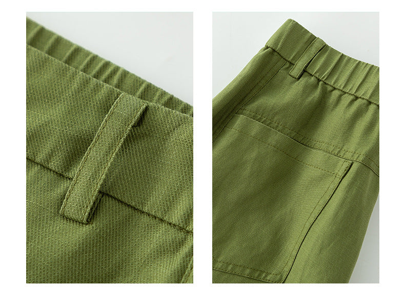 Wide leg linen pants with natural summer drape