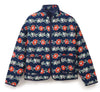 Women’s Floral Quilted Cotton Coat Lightweight Padded Jacket