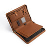 Leather iPad Organizer Portfolio in Crazy Horse Leather for Business