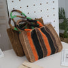 Straw handbags for women woven shoulder bag