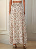 split thigh maxi skirts for women
