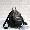 Real leather backpack for women
