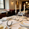 Three Arm Silver Taper Candle Holder for Dining Table Decor