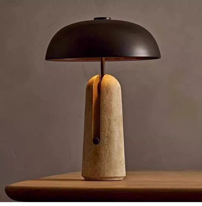 Nordic Travertine Table Lamp Modern Retro Wabi-Sabi Design