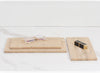 Nordic Light Luxury Natural Marble Tray for Bathroom, Vanity, and Table Décor