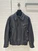 Retro Modern Genuine Leather Motorcycle Jacket Unisex