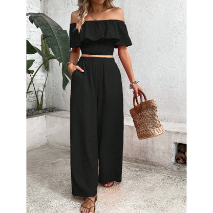 2 piece sets trouser and top