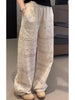 Women Wide Leg Summer Trousers High Waist