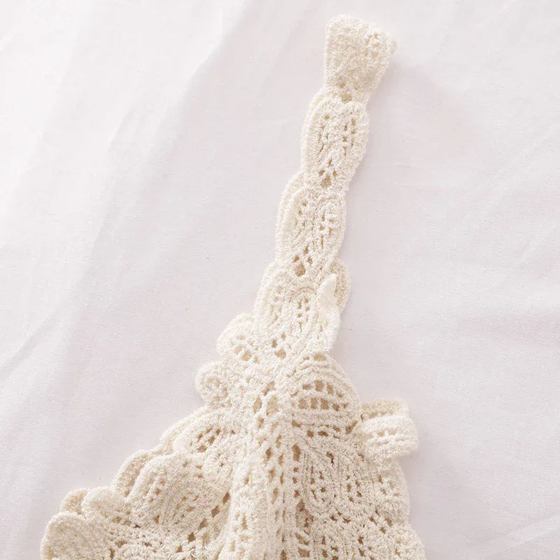 Crochet lace openwork camisole vest top