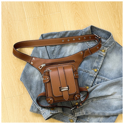 Waist Bag for Women with Thigh Strap and Crossbody Carry