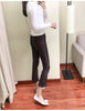Women’s Flared Leather Pants High Waisted Cropped