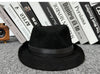 Leather jazz hat with hand-embossed design 1 M