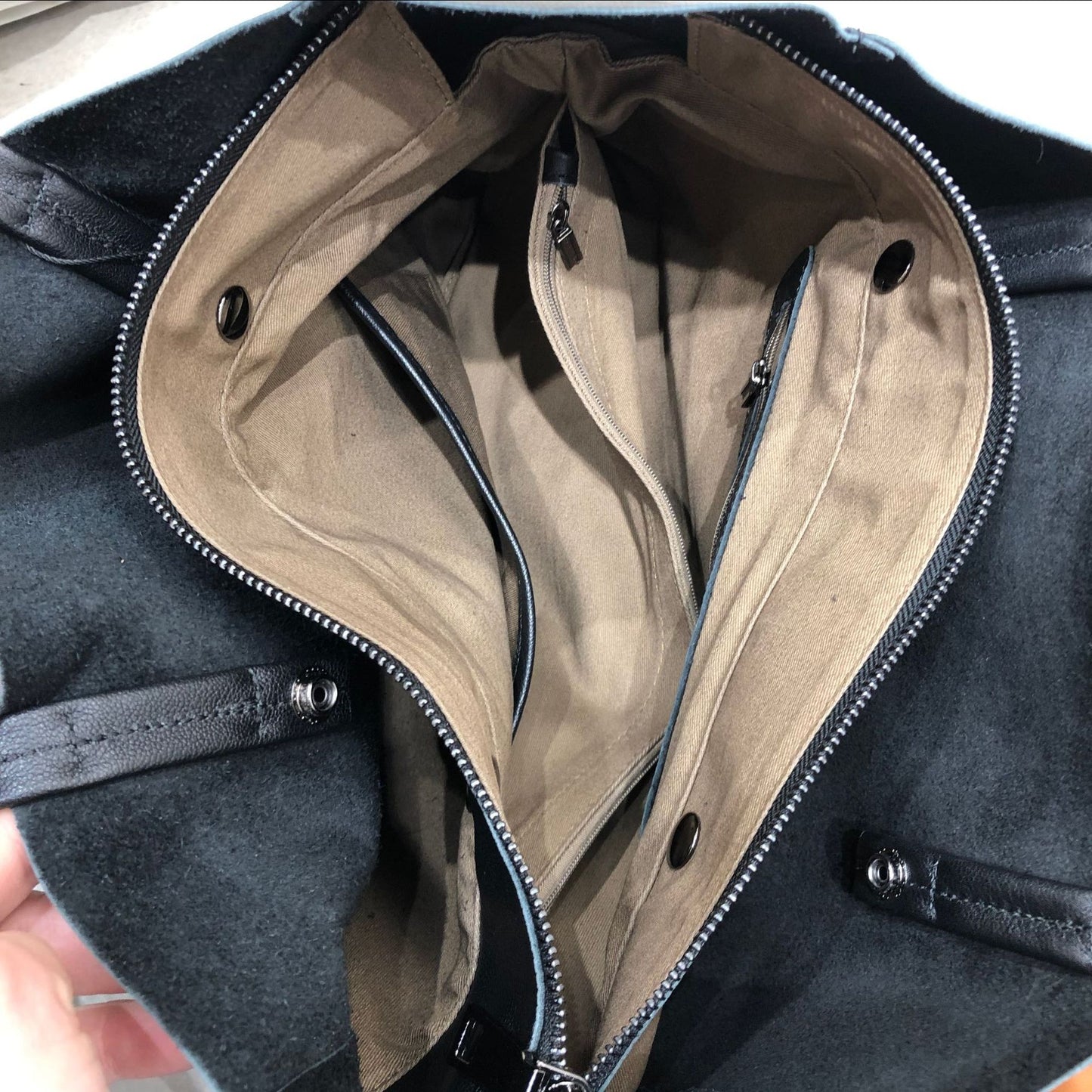 women large leather shoulder tote bag for work