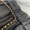 Women's High Waist Real Leather Shorts