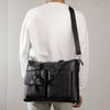 Genuine Leather Office Bag With Laptop Compartment
