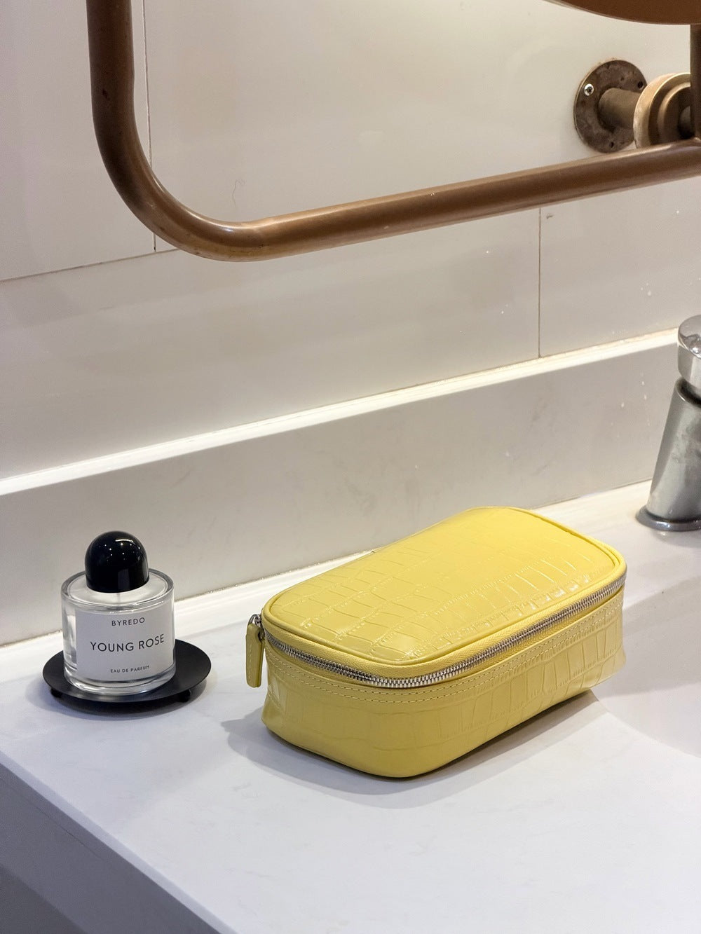 Women’s Genuine Leather Cosmetic Bag