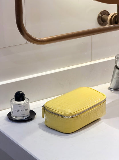 Women’s Genuine Leather Cosmetic Bag