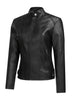 Women’s Faux Pu Leather Biker Jacket