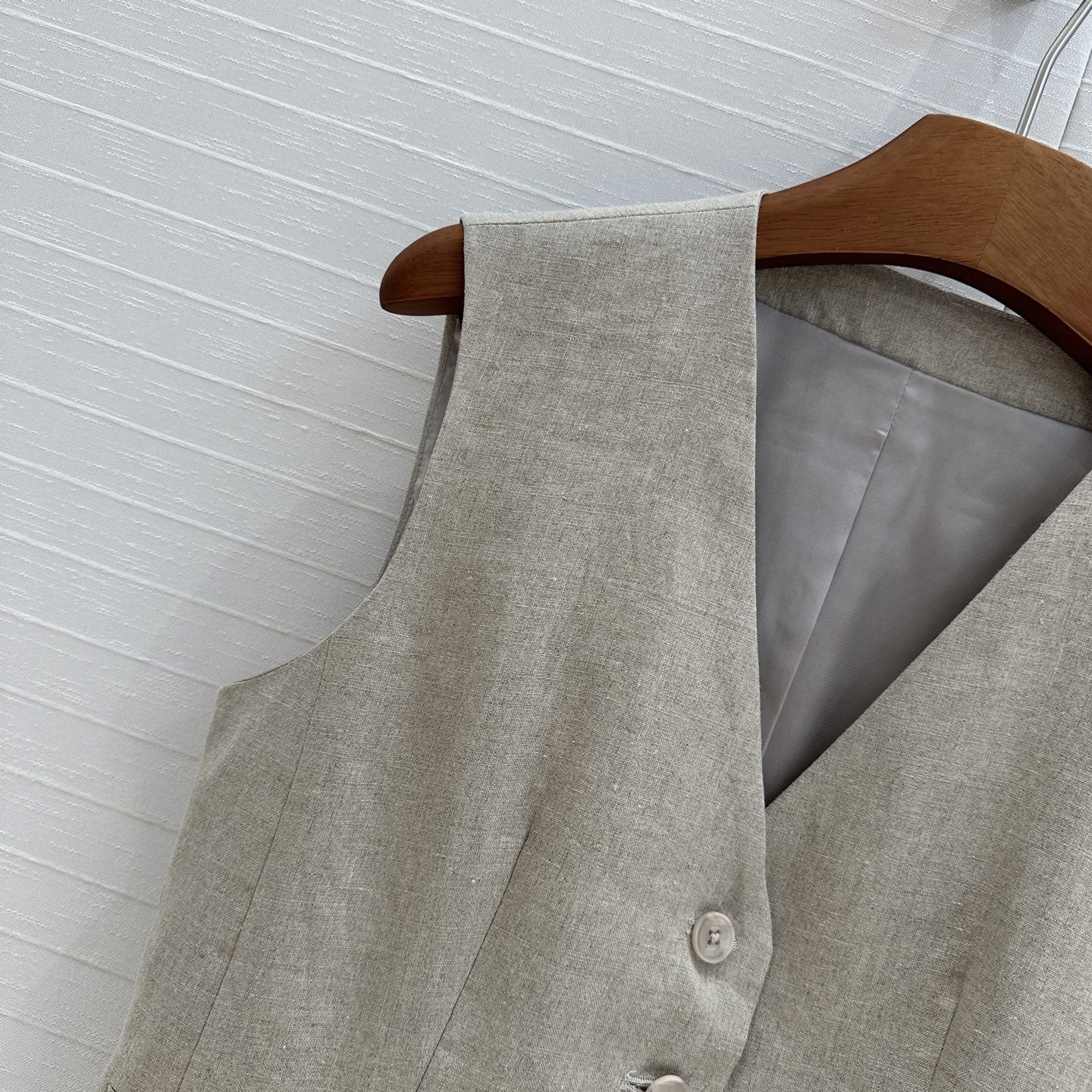 Women's Summer Casual Business Vest Cotton And Linen