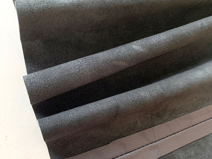 Women’s Genuine Leather High Waist Midi Skirt