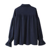 Flare Sleeve Loose-Fit Woven Women's Shirt