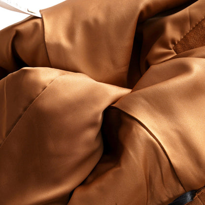 Brown Suede Fringe Leather Skirt Tassel Bodycon