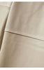 High Rise Leather Elephant Style Pants Straight Leg Midi Culotte