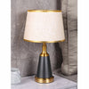 Modern scandinavian brass black table lamp
