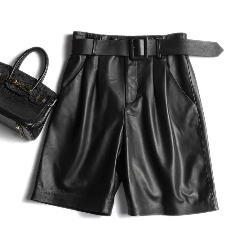 Classic Women's Leather Shorts 3 M