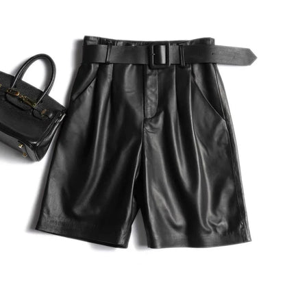 Classic Women's Leather Shorts 3 M