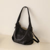 Women Leather Office Tote Bag With Zipper