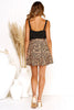 Ruffle Hem mini skirt Summers Beach