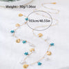 Women’s Starfish Shell Waist Chain with Pearl Charms