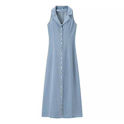 denim overalls dress for women