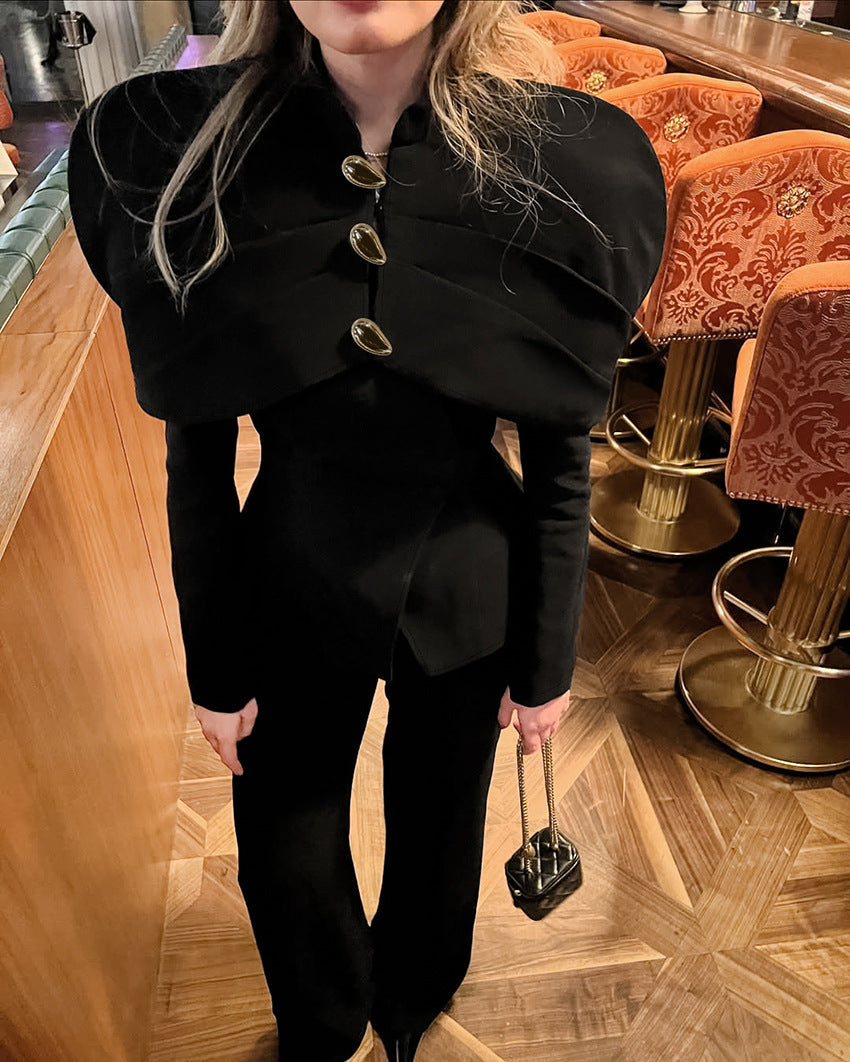 Women Slim-Fit Luxury Retro Jacket Blazer