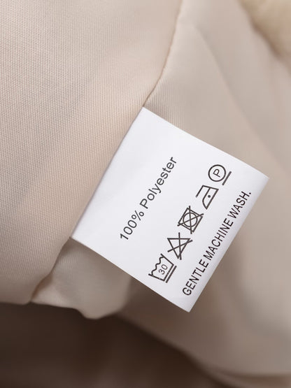 Women faux fur stand collar zipper vest