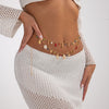 Women’s Beach Charm Waist Chain with Ocean Pendants